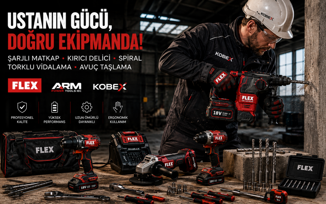 Ustalar İçin Profesyonel Elektrikli El Aletleri: Şarjlı Matkap, Kırıcı Delici, Spiral ve Torklu Vidalama Rehberi