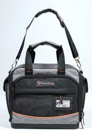 Probag Profesyonel 28 Bölmeli Su Geçirmez Plastik Tabanlı Tam Açılır Alet Takım Çantası