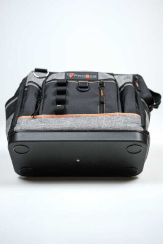 Profesyonel Tel Destekli Tam Açılır Su Geçirmez 31 Bölmeli Plastik Tabanlı Alet Takım Çantası