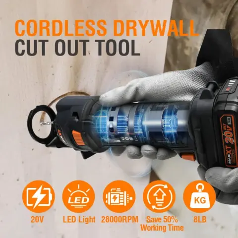 MAXXT 20V Akülü Alçıpan Kesme Makinesi MDCOT20V