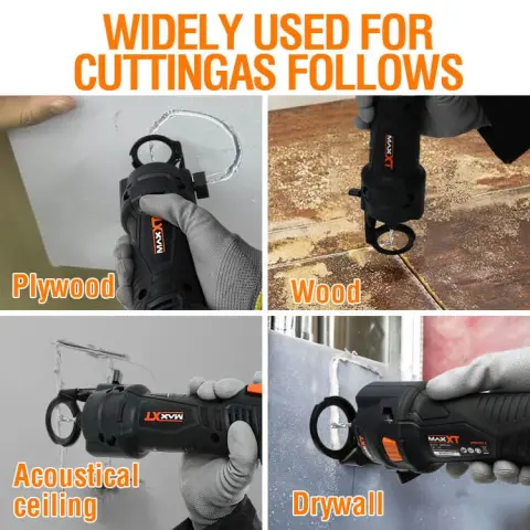 MAXXT 20V Akülü Alçıpan Kesme Makinesi MDCOT20V