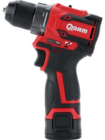 ARM RB-DB16T: 16V 40 N.m Torklu Çift Akülü Şarjlı Vidalama ve Delme Makinesi