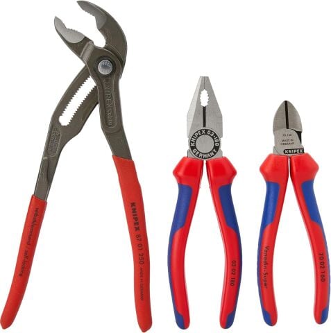 Knipex 00 20 09 V01 Pense Seti 3 Parçalı