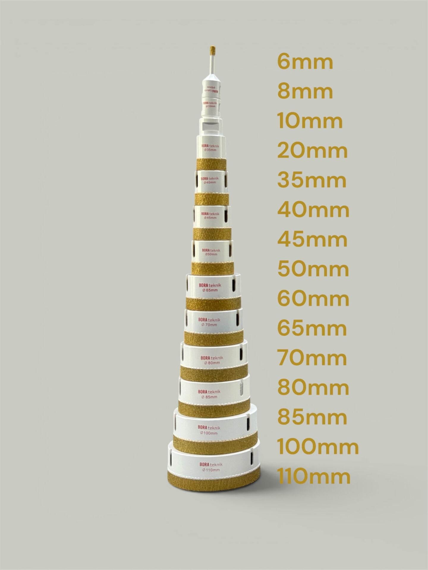 Bora Teknik Seramik Porselen Granit Panç Universal M14 65MM