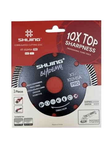 SHIJING XT-102HSA PRO Porselen, Granit ve Seramik Dekton Kesici 102mm