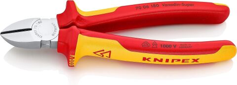 Knipex 70 06 180 Yan Keski Vde 180 mm