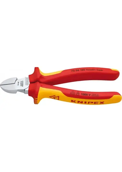 Knipex 70 06 180 Yan Keski Vde 180 mm