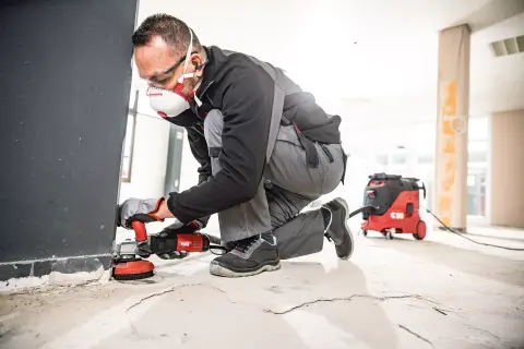 FLEX LD 16-8 125 R, Kit E-Jet 2400 Watt Beton Yüzey Yenileme Taşlama Makinesi