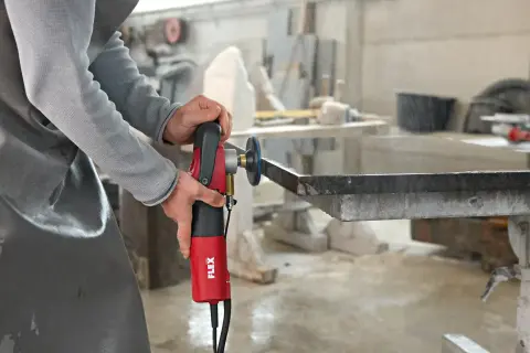 FLEX LE 12-3 100 WET Elektronik Sulu Taşlama Makinası SULU GRANİT - MERMER TAŞLAMA