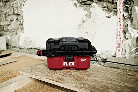 FLEX VC 9 L MC 18 RC VC 9 L MC 18 RC'' Uzaktan Kumandalı, Kablosuz ve Kompakt Elektrikli Süpürge (AKÜ HARİÇ)