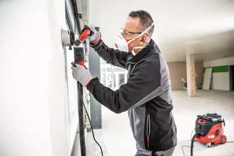 FLEX RE 16-5 115, Kit E-Jet Beton Yüzey Yenileme Taşlama Makinesi