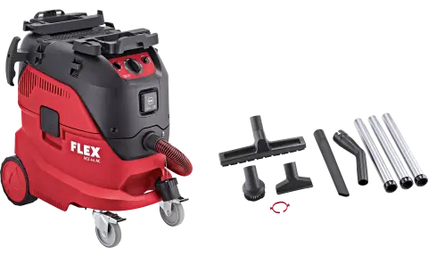 FLEX VCE 44 H AC-Kit 42 Litre Şantiye Tipi Otomatik Filtre Temizlemeli Süpürge