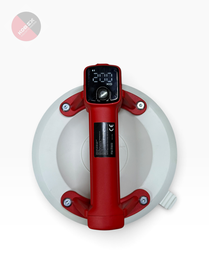 Shijing Tools Akülü Dijital Vakum Vantuz P618A Pro Beyaz Taban