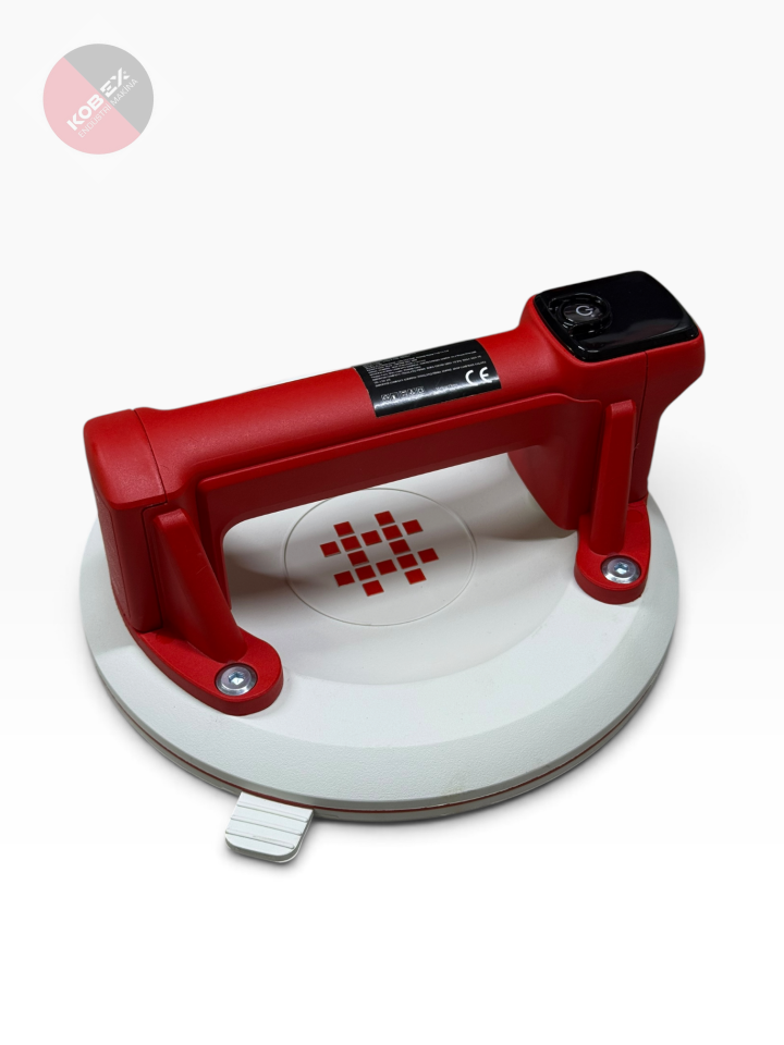 Shijing Tools Akülü Dijital Vakum Vantuz P618A Pro Beyaz Taban