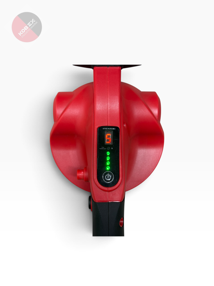 Shijing Tools Titreşimli Akülü Tokmak 9392 Siyah Taban Çift Akü 166MM Büyük Ebat