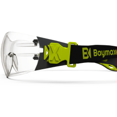 BX-2500 SOLO-DUAL Antifog Gözlük (Şeffaf) BAYMAX (BUĞULANMAZ)