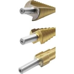 Cmc 3 Lü Kademeli Panç Matkap Ucu Seti 4-32 mm