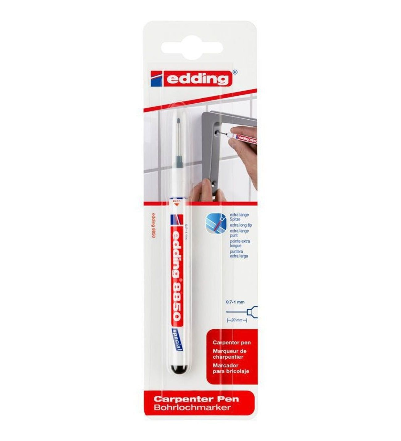 Edding Montaj İşaretleme Kalemi Siyah E-8850