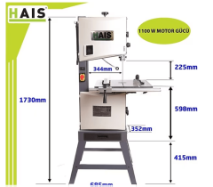HAIS Haıs MJ14 Şerit Testere Makinası