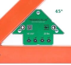 Heissen Plus Dört Açılı Mıknatıslı Gönye Kaynak Tutucu 11KG HS3007