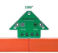 Heissen Plus Dört Açılı Mıknatıslı Gönye Kaynak Tutucu 11KG HS3007