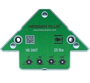 Heissen Plus Dört Açılı Mıknatıslı Gönye Kaynak Tutucu 11KG HS3007