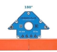 Heissen Plus Dört Açılı Mıknatıslı Gönye Kaynak Tutucu 20KG HS 3008
