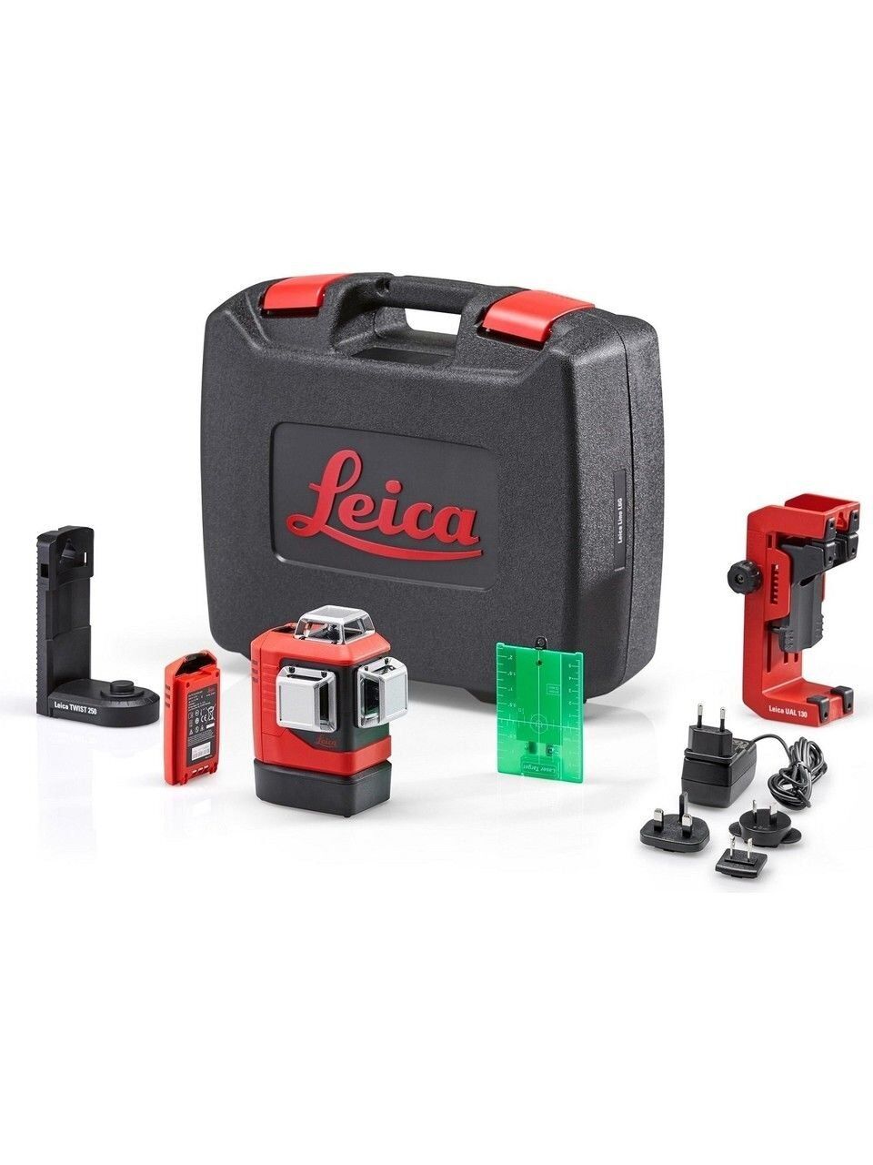 Leica Lino L6G Eksen 360 Derece Çapraz Çizgili Şarjlı Yeşil Lazer Terazi