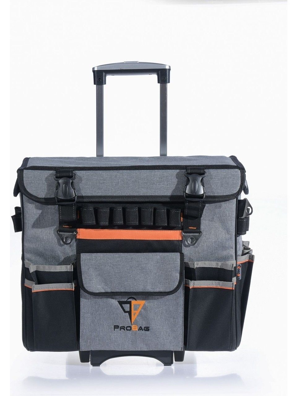 Probag Tekerlekli Çekçekli Pro Alet ve Takım Çantası