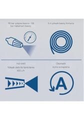 Scheppach HPC1600 1600 W 135 Bar Basınçlı Yıkama Makinesi