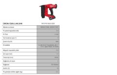 M18 FN18GS-202 AKÜLÜ ÇİVİ ÇAKMA MAKİNESİ