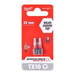 TX 10 BİTS UÇ 2Lİ PAKET  25MM
